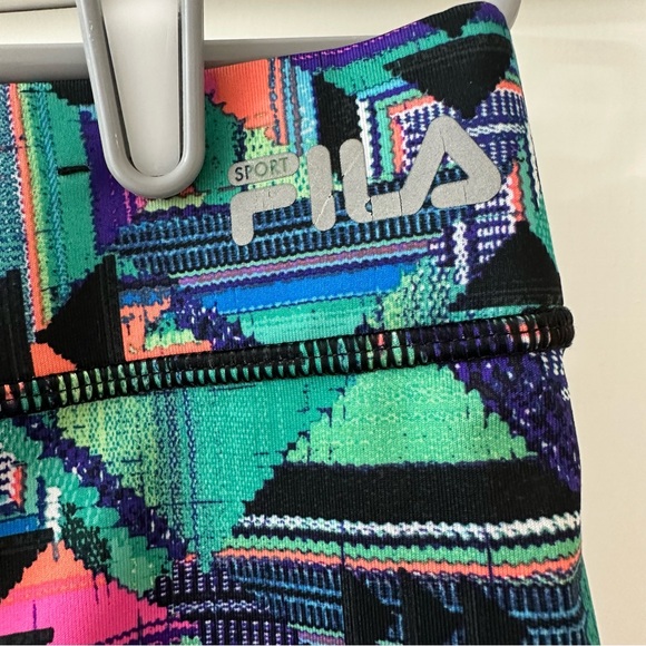 Fila Sport Multicolor Athletic Running Shorts, Size S - Picture 3 of 5